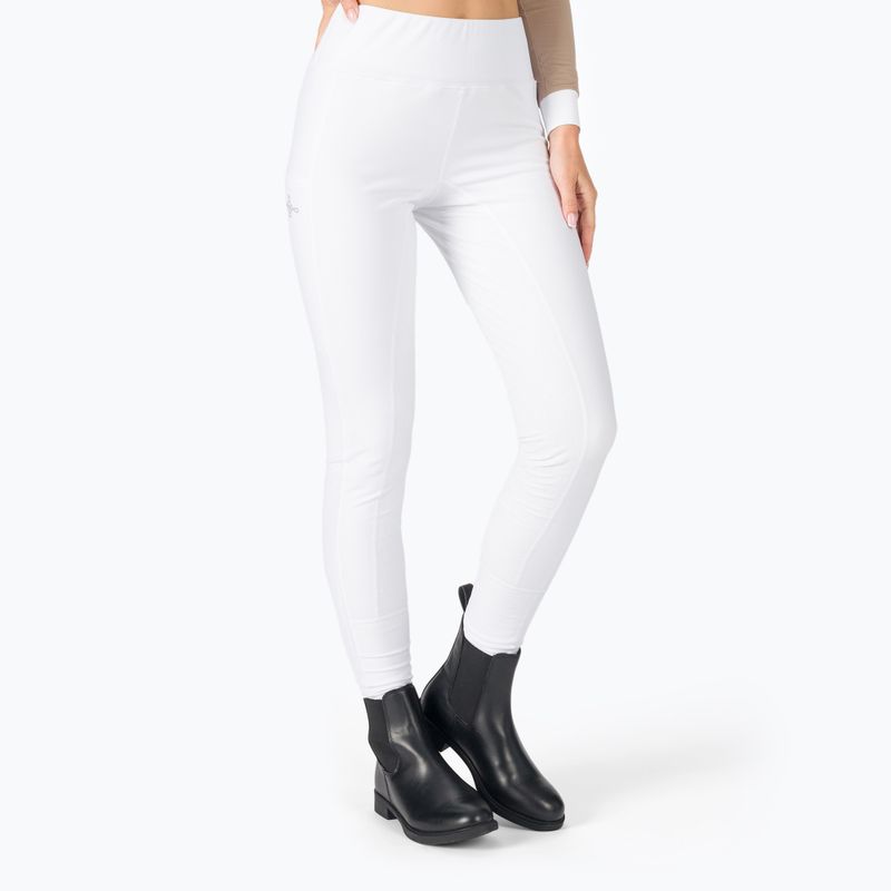 Leggings equestre da donna FERA Equestrian Enola bianco