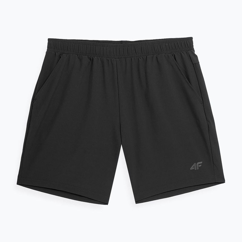 Pantaloncini da uomo 4F M146 nero profondo