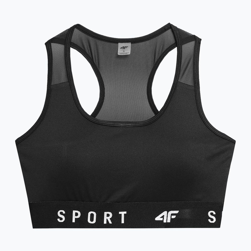 Reggiseno fitness 4F F051 nero profondo