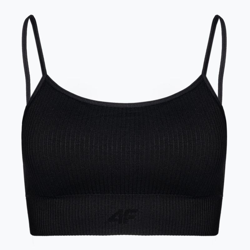 Reggiseno fitness 4F F031 nero profondo