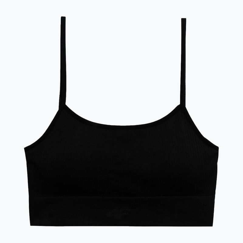 Reggiseno fitness 4F F031 nero profondo 4