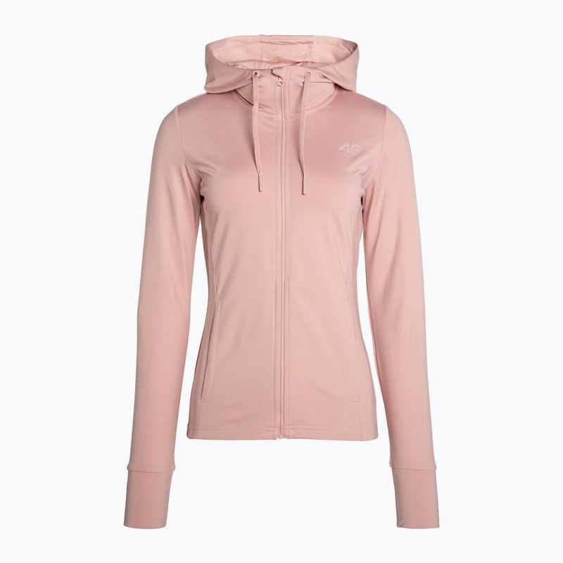 Felpa da donna 4F F113 rosa chiaro