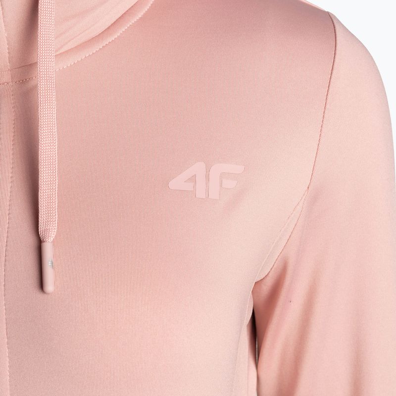 Felpa da donna 4F F113 rosa chiaro 3