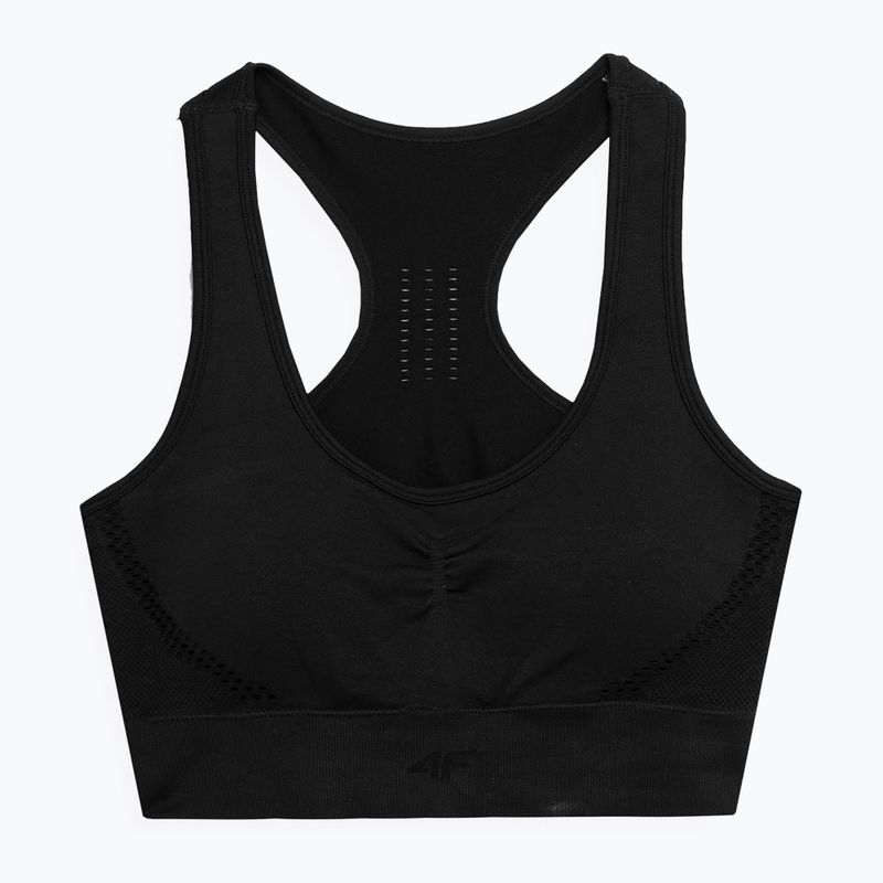 Reggiseno fitness 4F F037 nero profondo