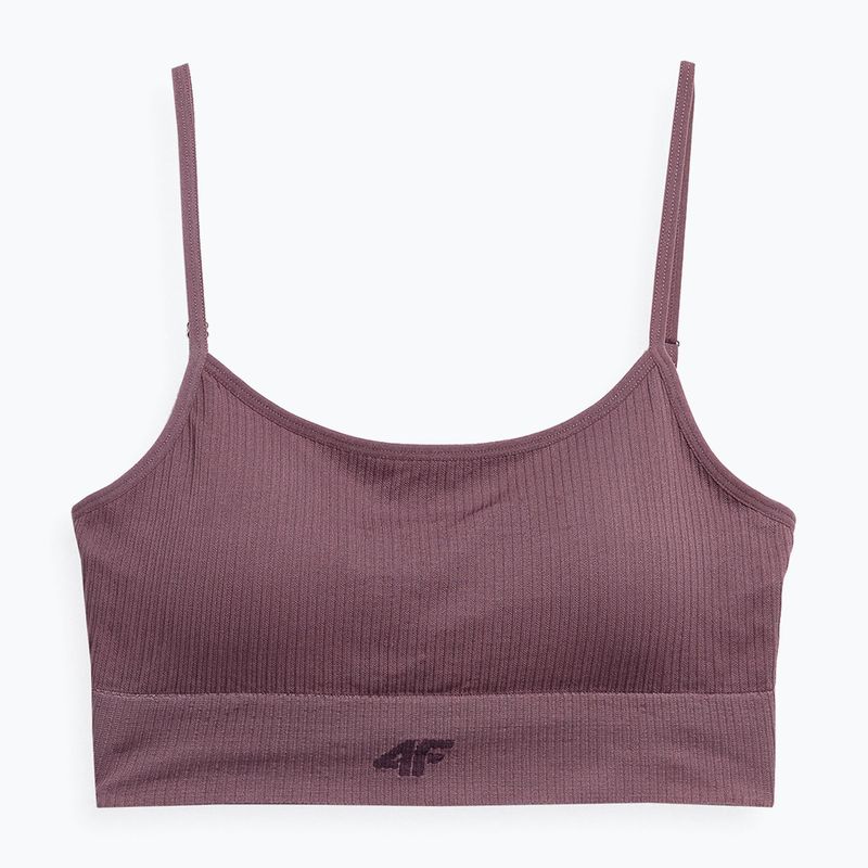 Reggiseno fitness 4F F031 bordeaux