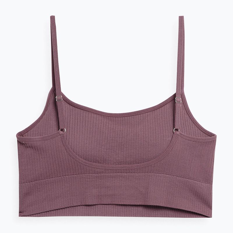 Reggiseno fitness 4F F031 bordeaux 2