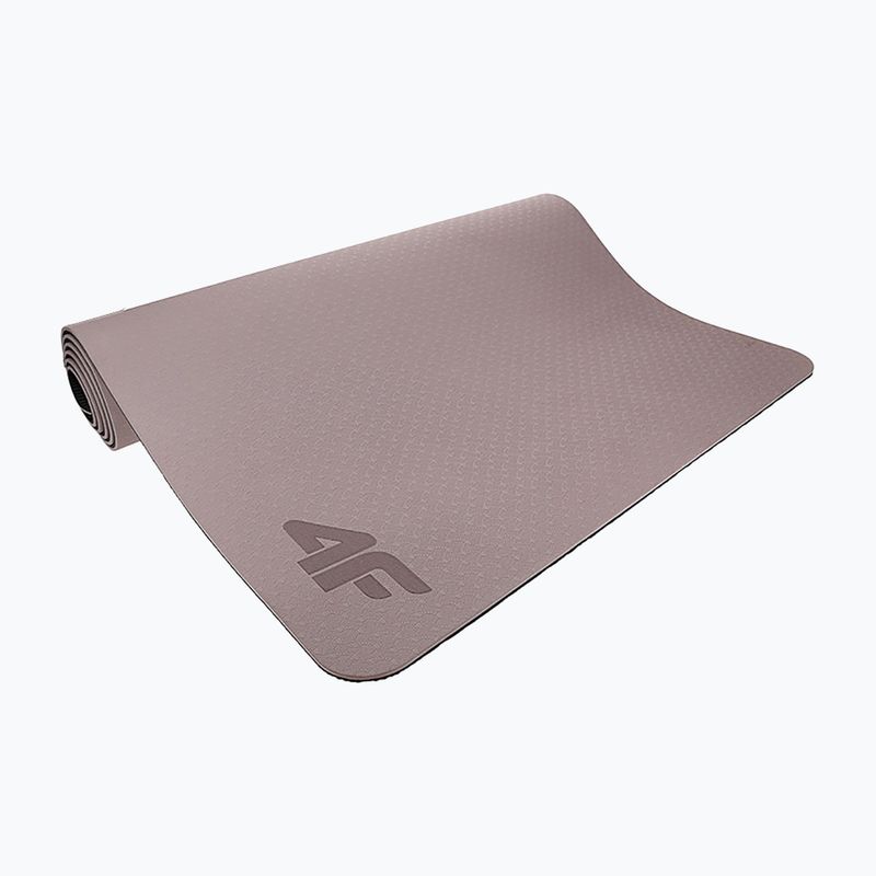 Tappetino da yoga 4F F013 marrone chiaro 7