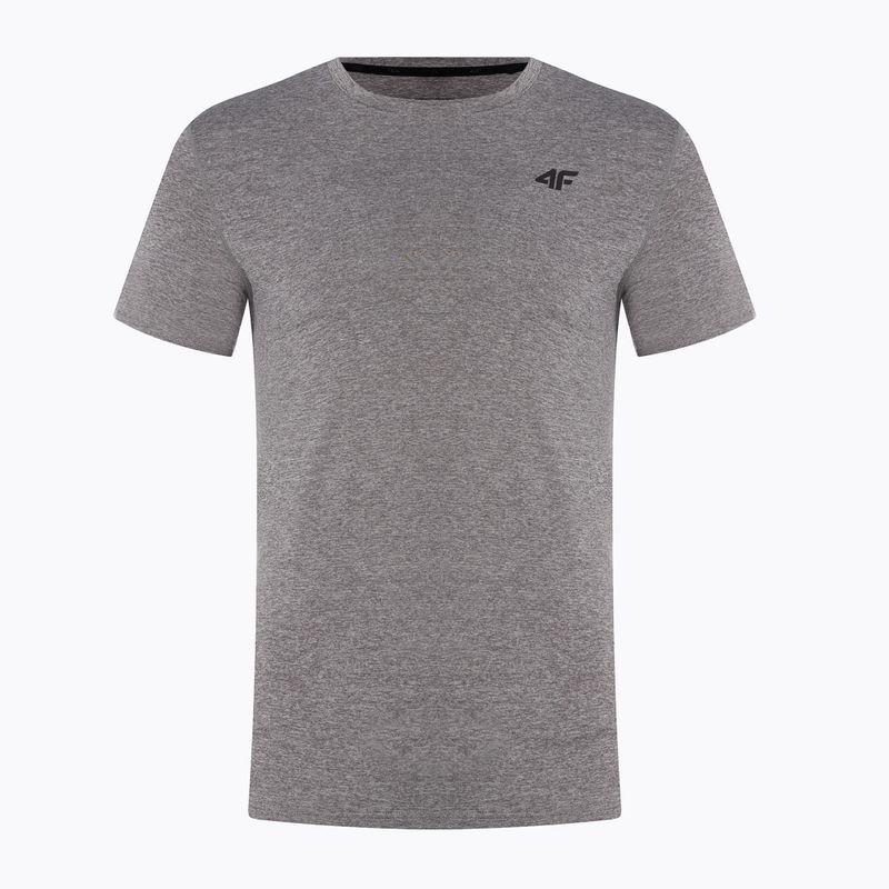 Maglietta da uomo 4F M260 freddo grigio chiaro melange