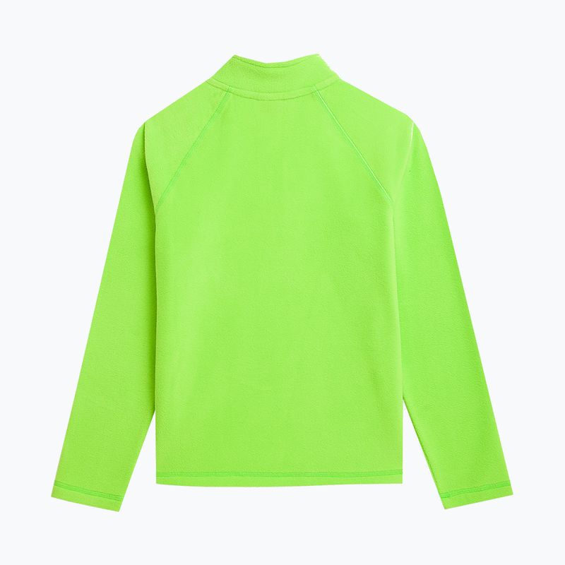 Felpa da bambino 4F M019 verde neon 2