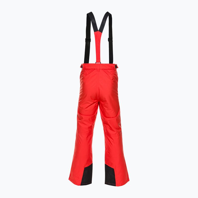 Pantaloni da sci da uomo 4F M361 rosso 2