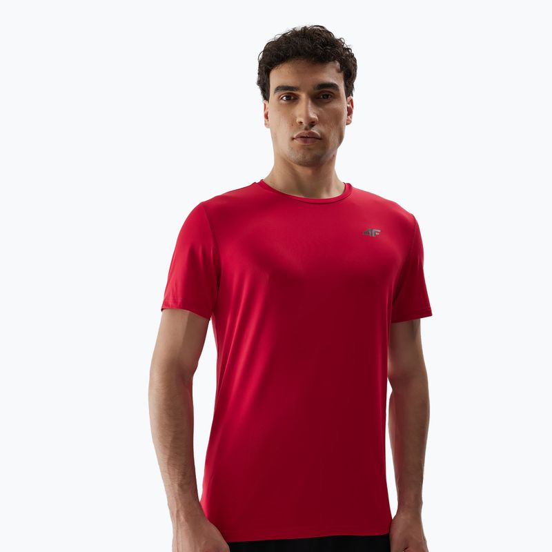 Maglietta da allenamento da uomo 4F M448 rosso 3