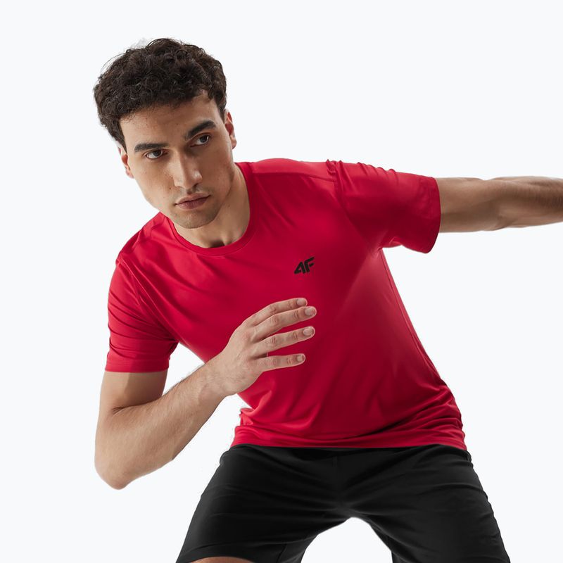 Maglietta da allenamento da uomo 4F M448 rosso 6