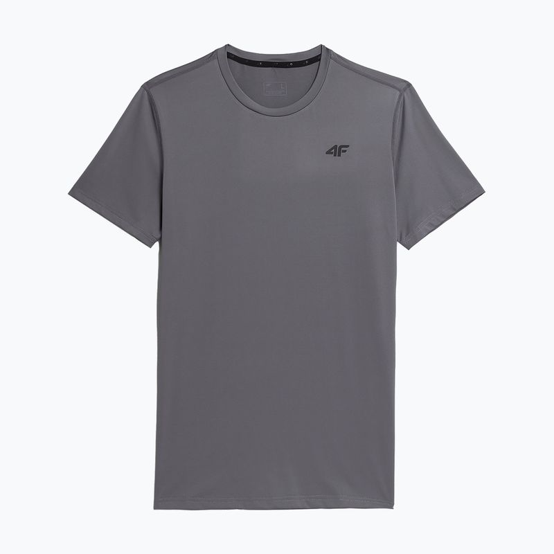 Maglietta da allenamento da uomo 4F M448 grigio 4