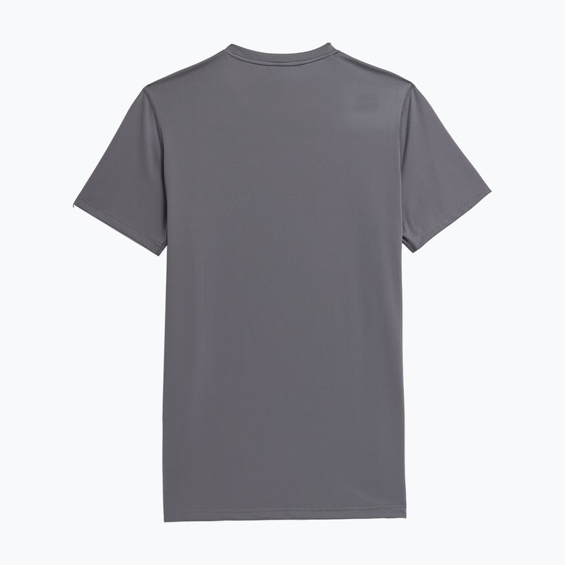 Maglietta da allenamento da uomo 4F M448 grigio 5