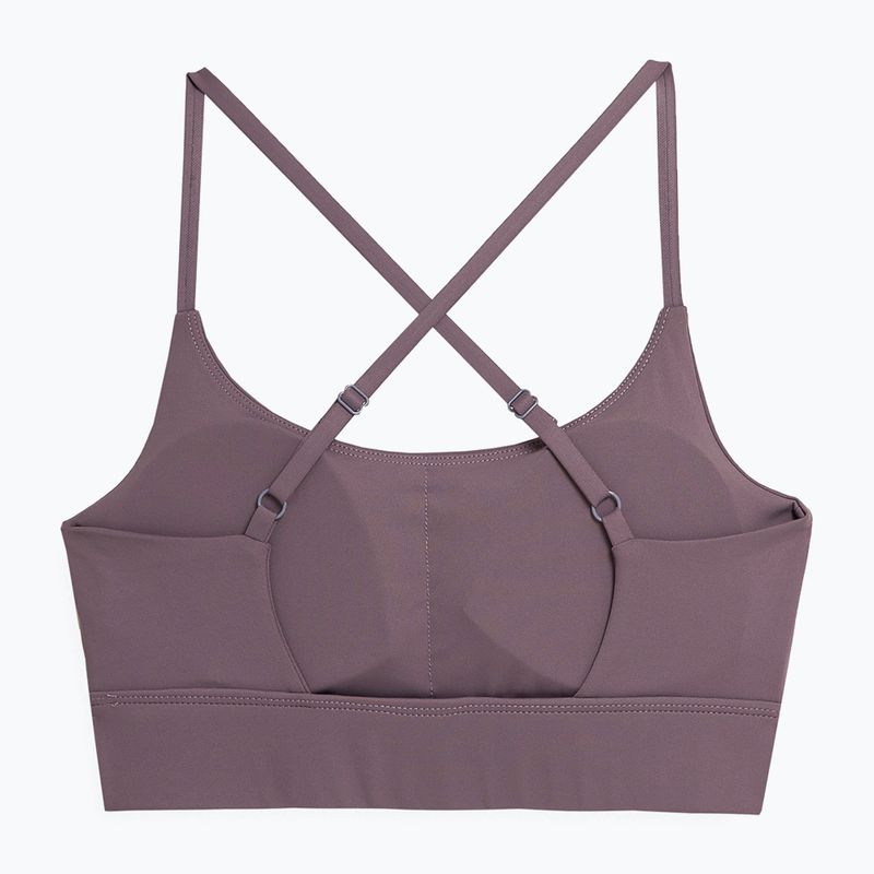 Reggiseno fitness 4F F079 marrone chiaro 2