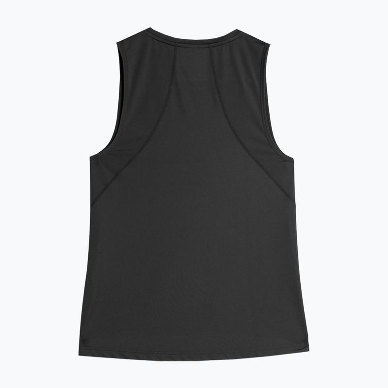 Maglietta da allenamento donna 4F F450 nero profondo 2