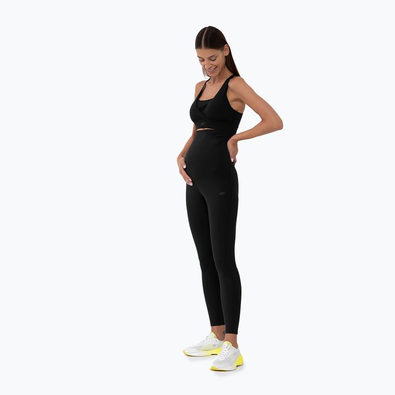 Leggings donna 4F F178 nero profondo