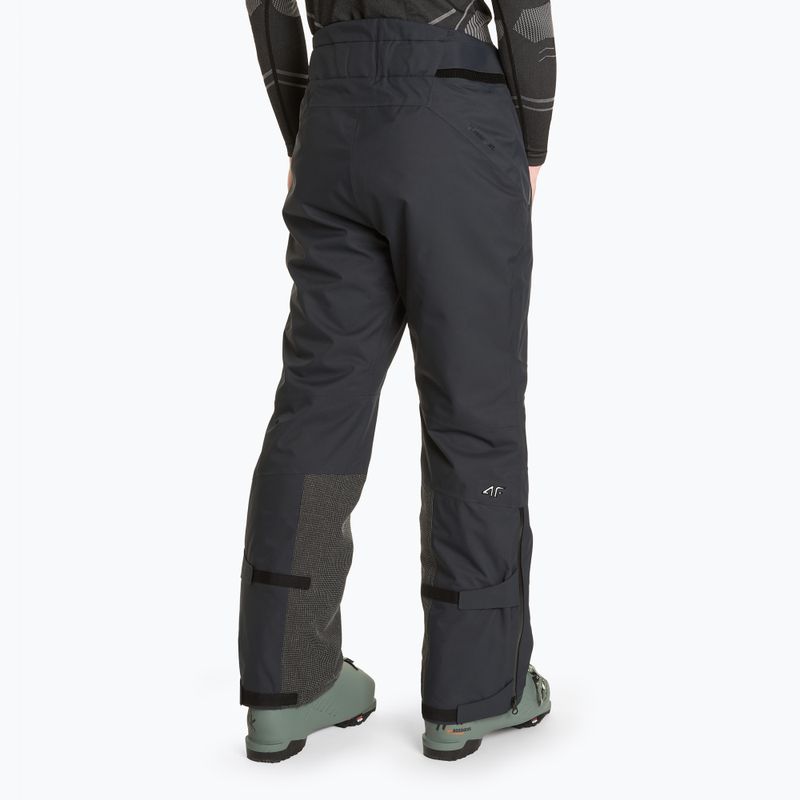Pantaloni da sci da uomo 4F M343 nero 2