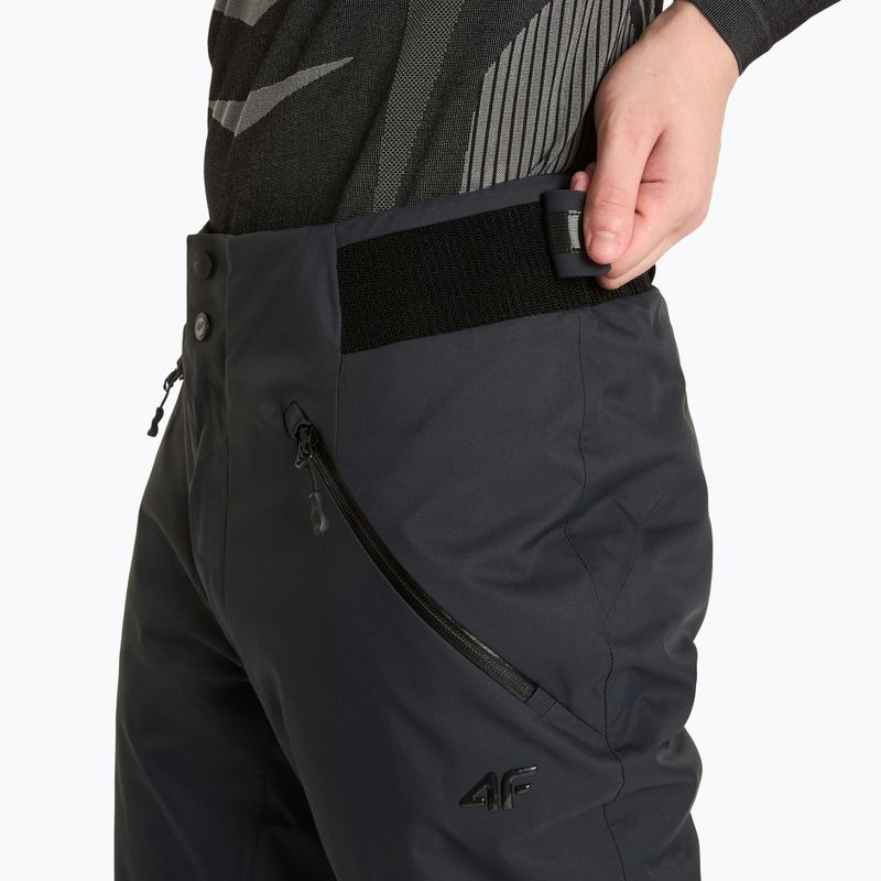 Pantaloni da sci da uomo 4F M343 nero 4
