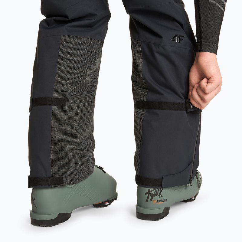 Pantaloni da sci da uomo 4F M343 nero 6