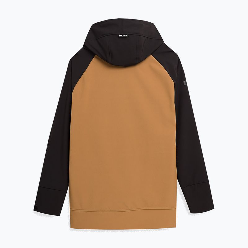 Giacca da snowboard da uomo 4F M150 beige 2
