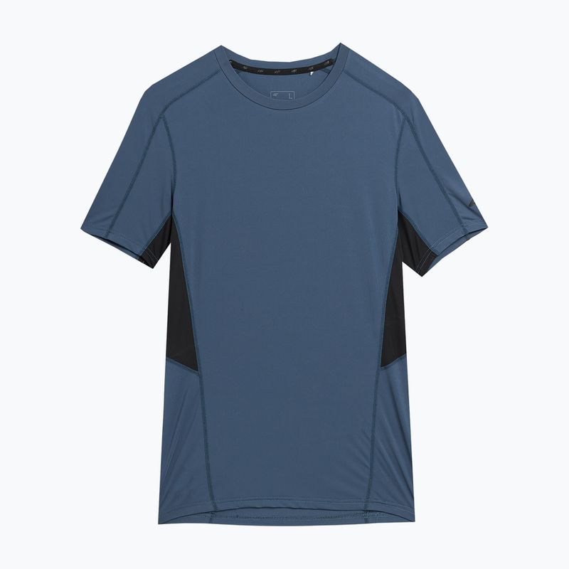 Maglietta da allenamento da uomo 4F M451 denim 3