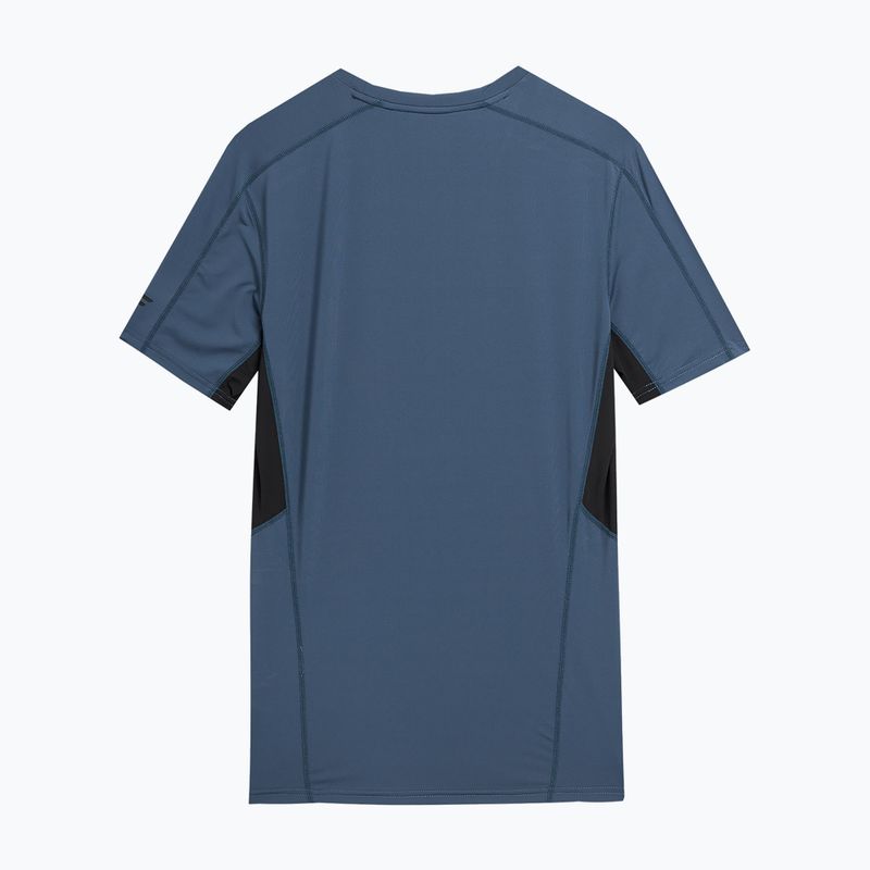 Maglietta da allenamento da uomo 4F M451 denim 4