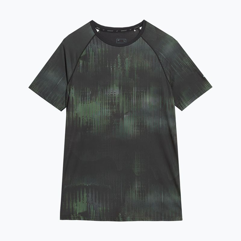 Maglietta da allenamento da uomo 4F M455 multicolore 2 allover 3