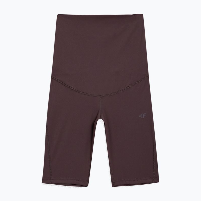 Pantaloncini da donna 4F F358 marrone 4