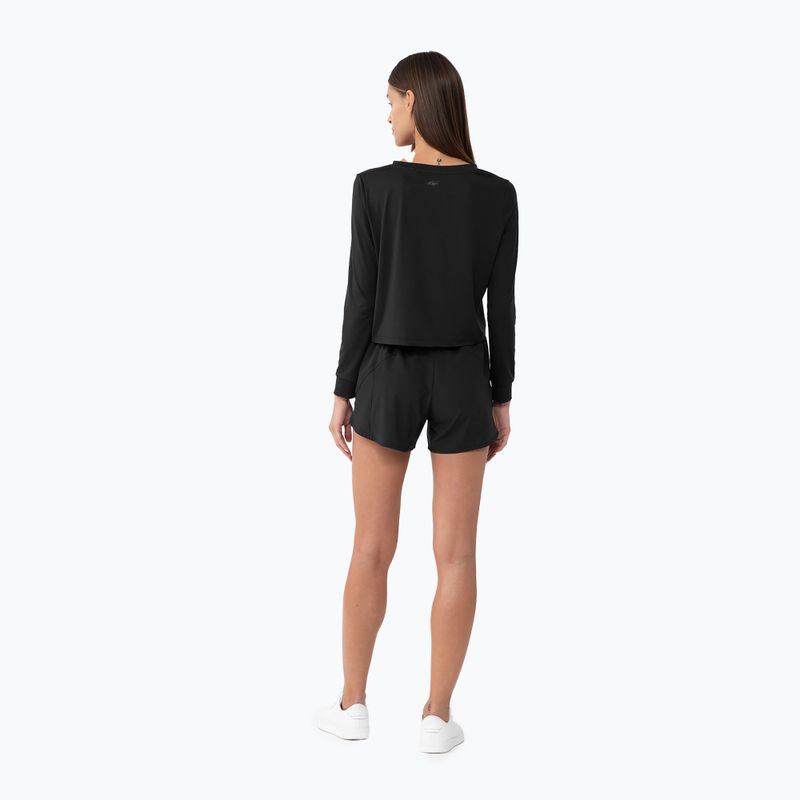 Pantaloncini da donna 4F F284 nero profondo 2