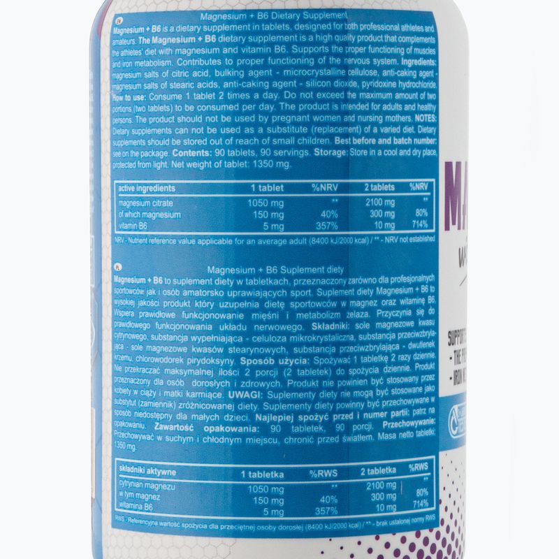 Magnezio Real Pharm Magnesium+B6 90 compresse 2
