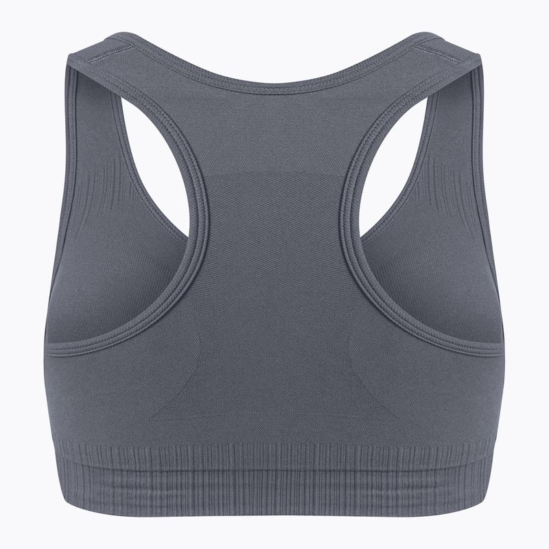 Reggiseno da allenamento Gym Glamour Push Up grigio 7