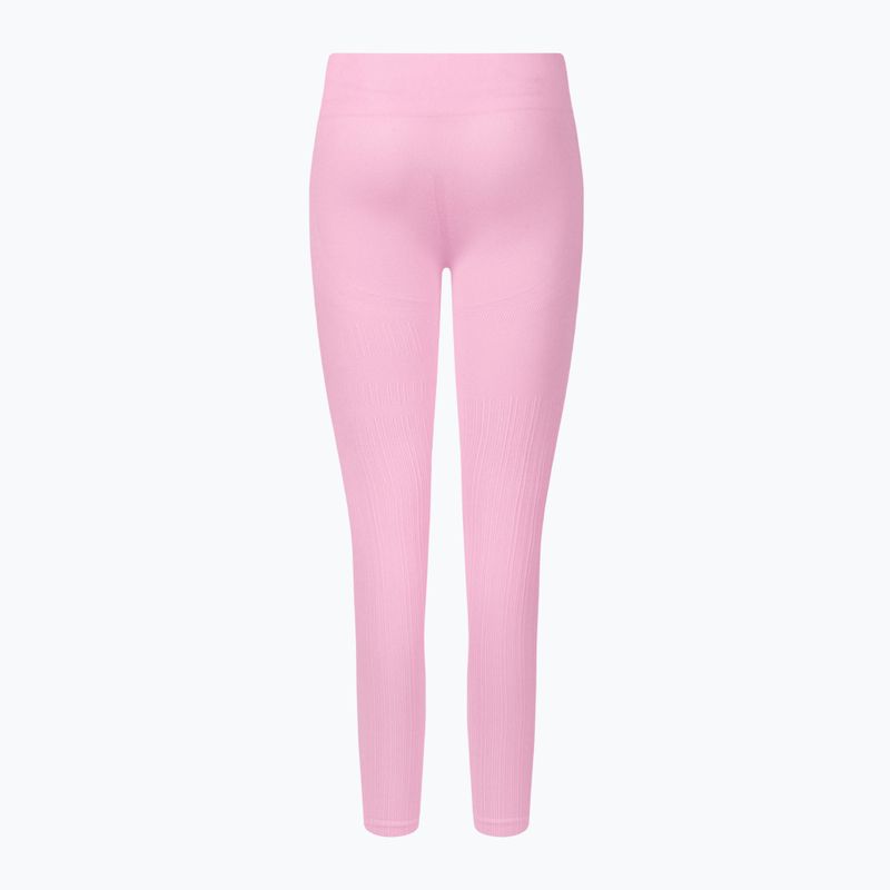 Leggings da allenamento da donna Gym Glamour Push Up rosa confetto 2