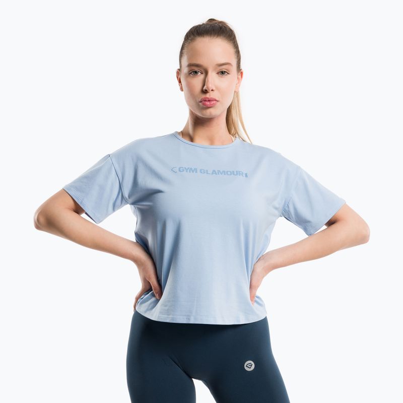 Camicia da allenamento donna Gym Glamour V blu