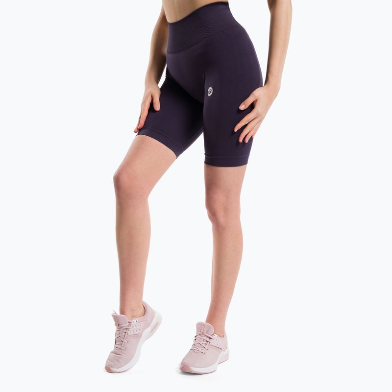 Pantaloncini da allenamento da donna Gym Glamour Flexible eclipse