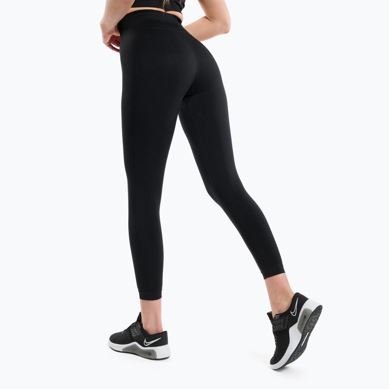 Leggings da allenamento da donna Gym Glamour Compress nero 3