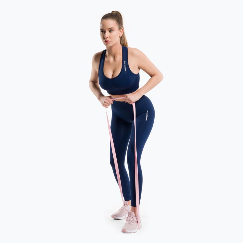 Reggiseno fitness Gym Glamour Compression night sky 2