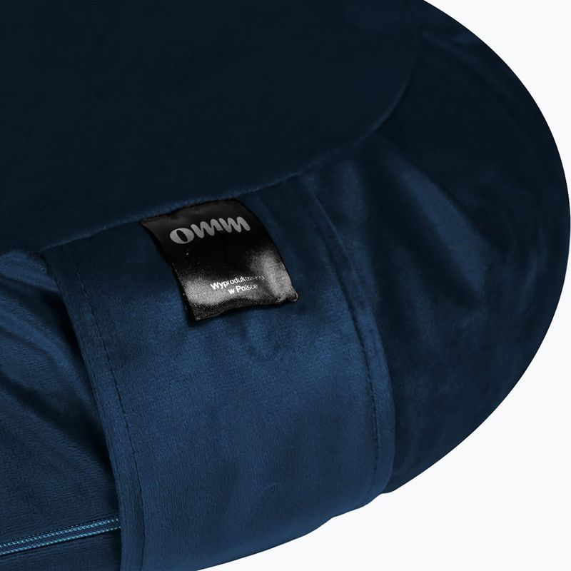 Cuscino da meditazione OMM YOGA Zafu navy 3