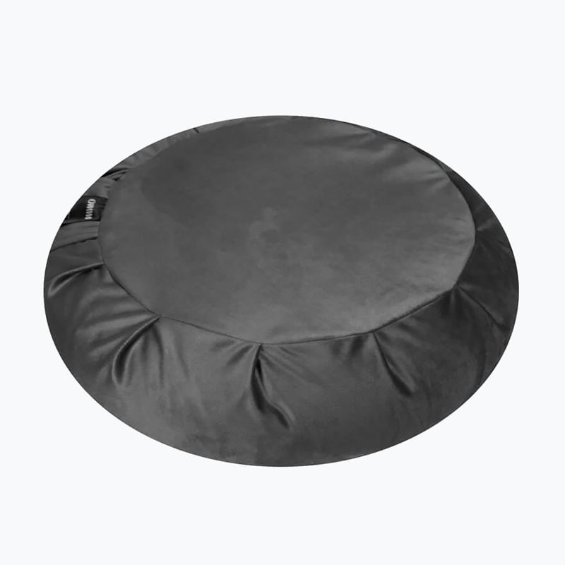 Cuscino da meditazione OMM YOGA Zafu grey 2