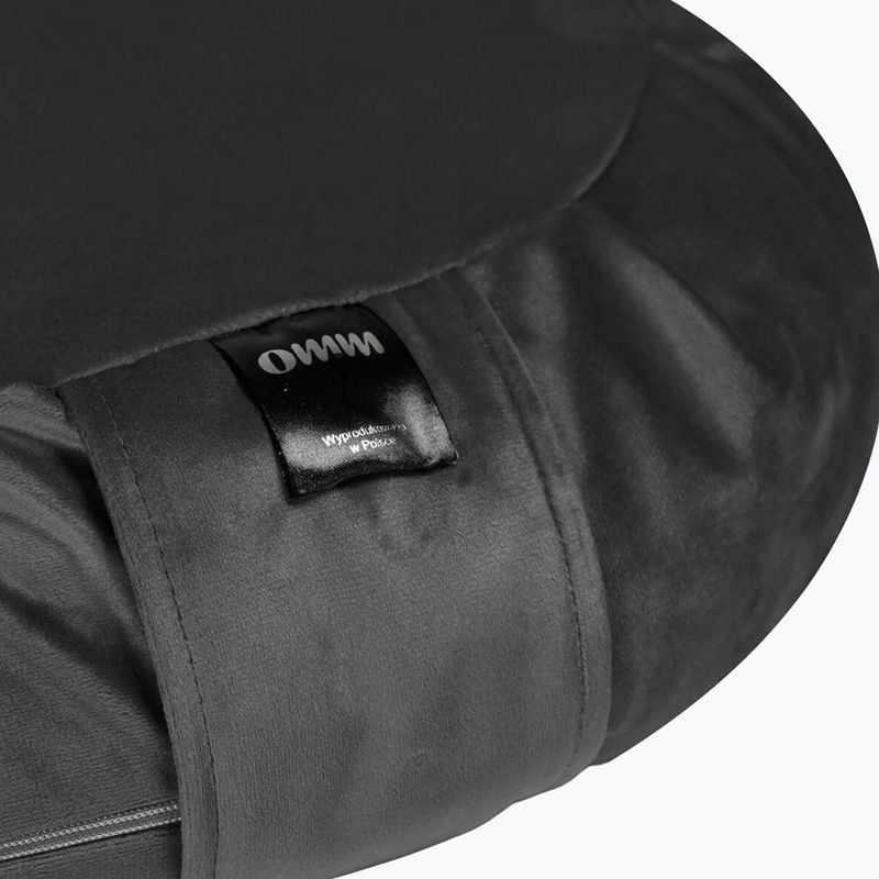 Cuscino da meditazione OMM YOGA Zafu grey 3