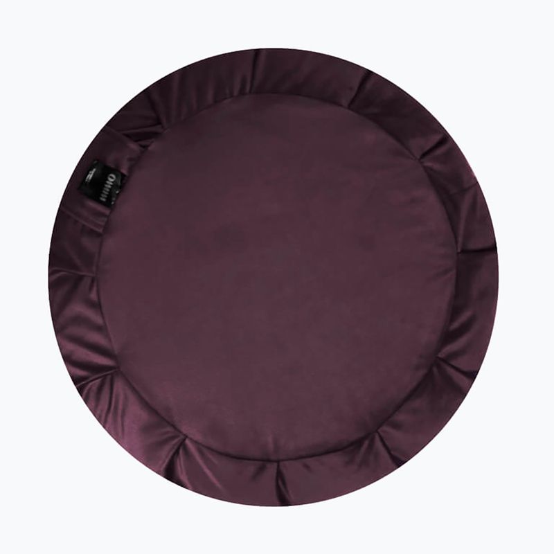 Cuscino da meditazione OMM YOGA Zafu carmine 2