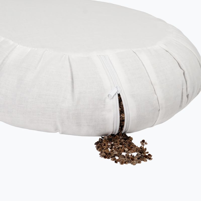 Cuscino da meditazione OMM YOGA Zafu carmine 4