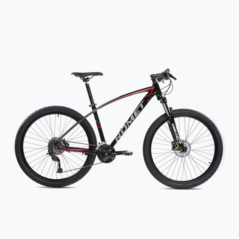 Romet Mustang M7.1 mountain bike nero/rosso