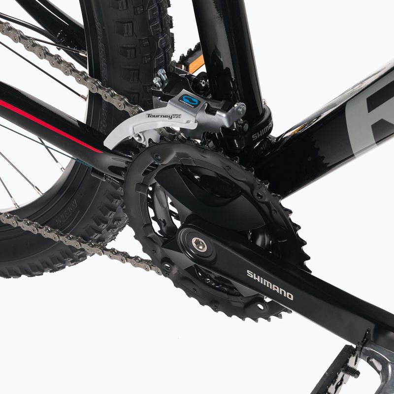 Romet Mustang M7.1 mountain bike nero/rosso 9