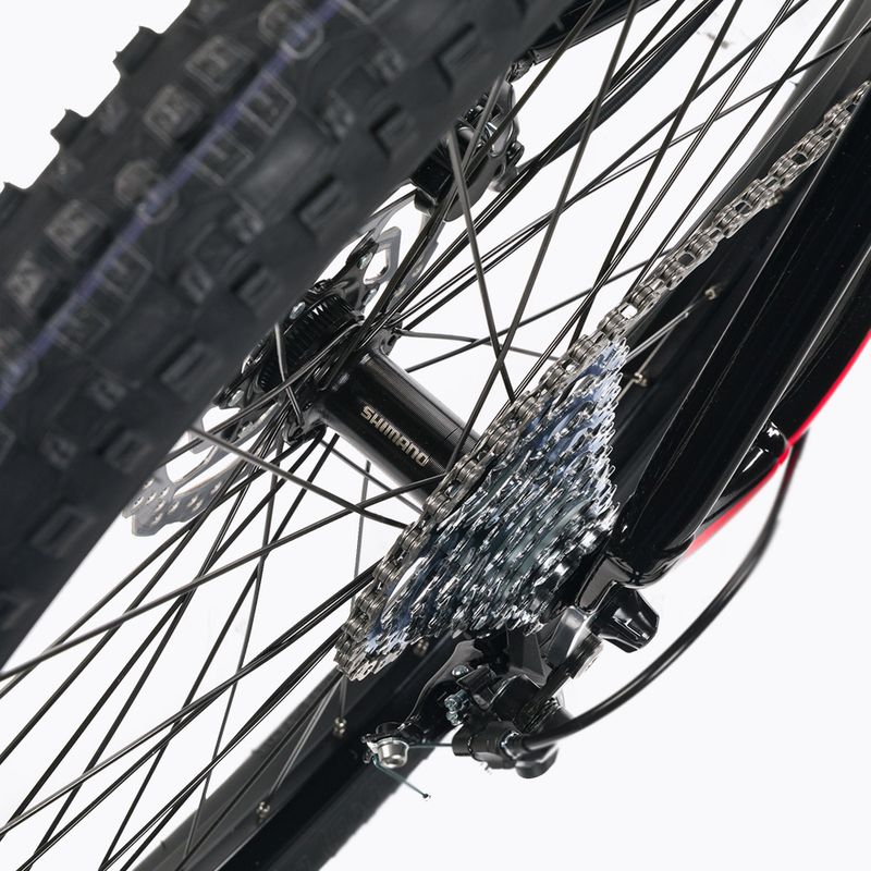 Romet Mustang M7.1 mountain bike nero/rosso 11
