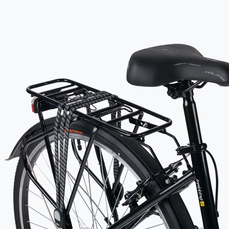 Bicicletta da trekking da donna Romet Gazela nero/giallo 8