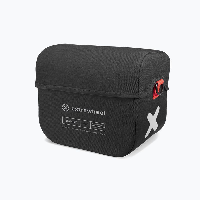 Borsa da manubrio Extrawheel Handy Premium 5 l 2023 nero 2