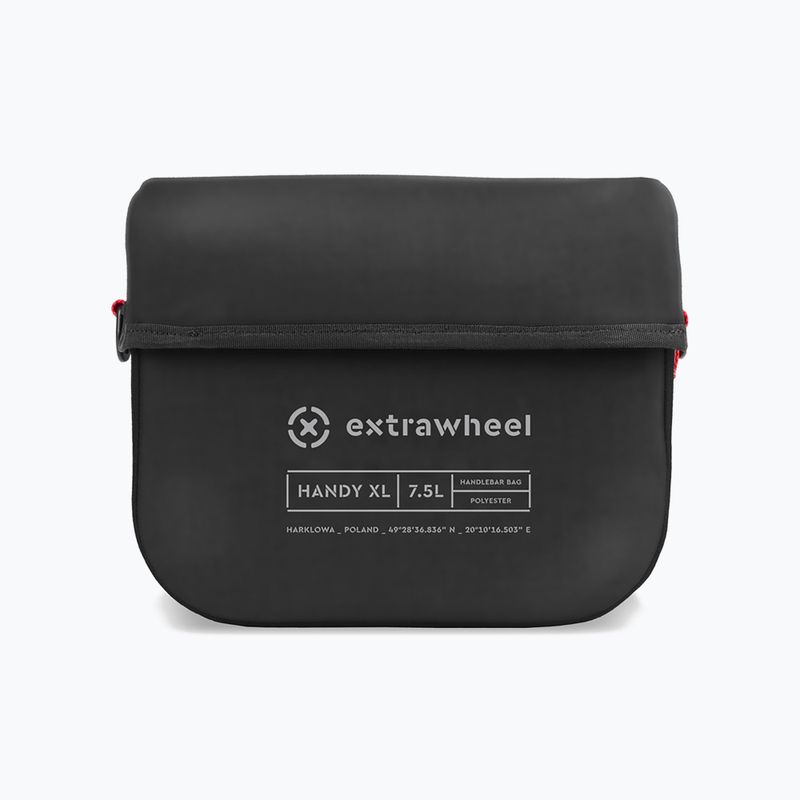 Borsa da manubrio Extrawheel Handy XL 7,5 l nero 2