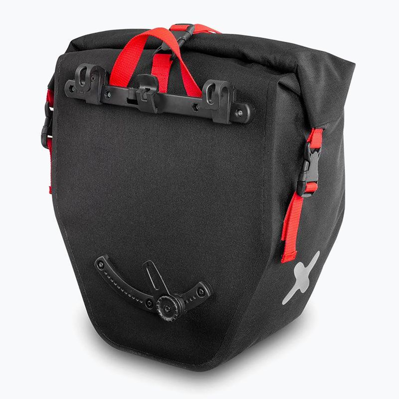 Extrawheel Biker Pro Premium 2 x 25 l borse da bicicletta nere 2