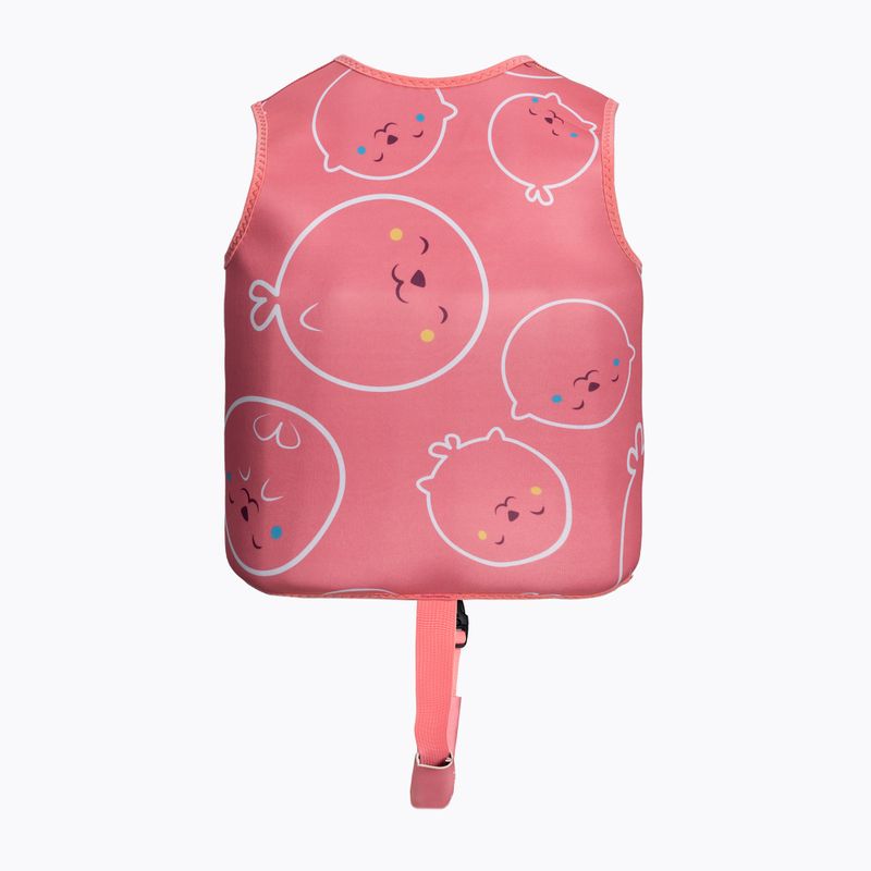 Gilet di assicurazione per bambini AQUASTIC HT-16879 rosa 2